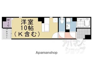 アベニューサイド五条【303号室】の間取り