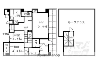 SーFORT二条城前【2401号室】の間取り