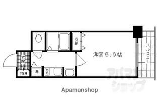 ネクステージ【502号室】の間取り