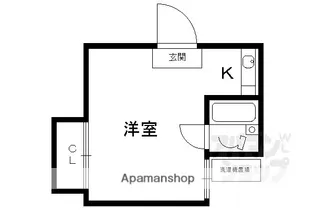 ウィッシュ河原町【403号室】の間取り