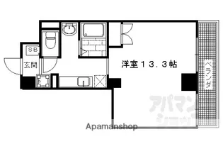 アミカーレ錦【603号室】の間取り