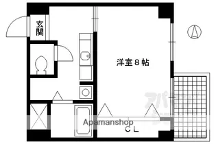 ΑPRIZEVI【205号室】の間取り