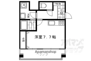 東山祇園ビル【302号室】の間取り