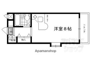 メゾン・ド・ルフレ【404号室】の間取り