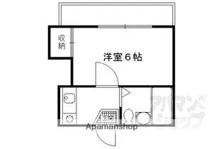 レオパレス伏見第3【101号室】の間取り