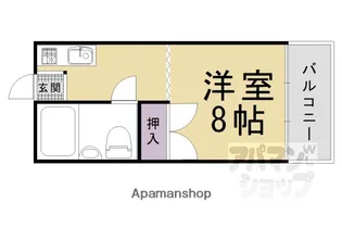 三宅マンション【303号室】の間取り