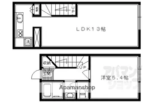 パークハウス【106号室】の間取り