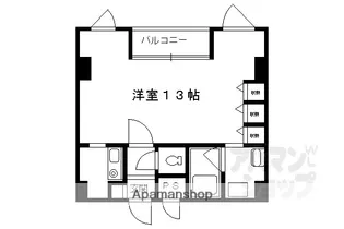 ラフィーネ御池【807号室】の間取り
