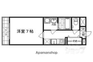 アパルトマン【202号室】の間取り