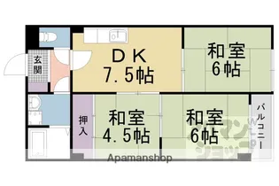 ハウスオブローゼ3【1階】の間取り