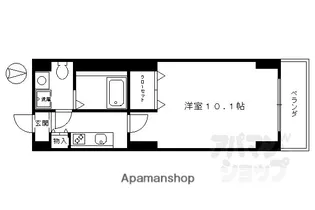 プリモフィオーレ室町【402号室】の間取り