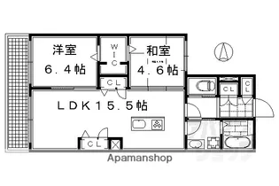 セレーナ室町【301号室】の間取り