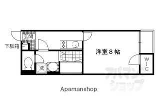 レオネクストクール ド イリス【205号室】の間取り