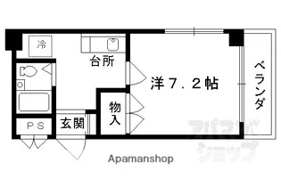 ADEST五条【503号室】の間取り
