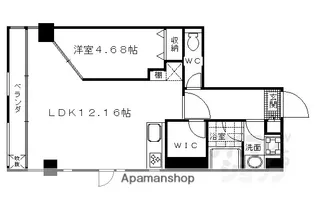 KITOIYASU【4B号室】の間取り