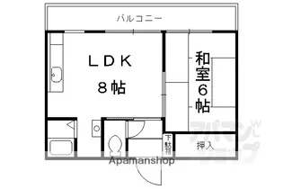 ふぁみーる・りら【A-2号室】の間取り