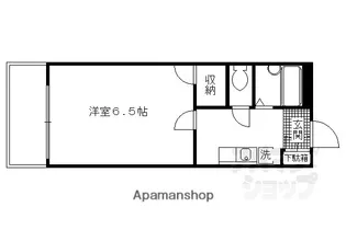 レオパレス伏見桃山【302号室】の間取り