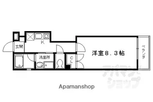 オンズ【207号室】の間取り