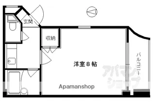 グレースU【302号室】の間取り