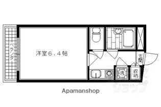 マナーハウス【B312号室】の間取り