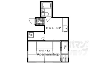サングリーン【403号室】の間取り