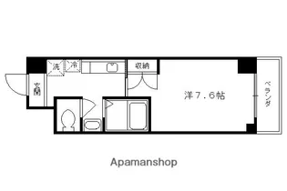 エアフォルク竹田【3階】の間取り