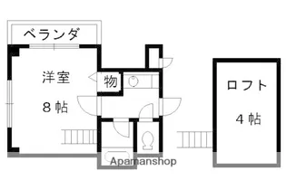 ACメゾン藤ノ森【4B号室】の間取り