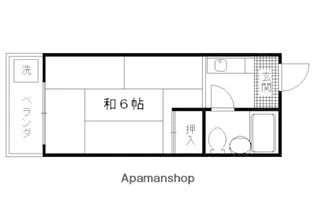村岸マンション【305号室】の間取り
