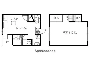 パルコーポ淀【15号室】の間取り