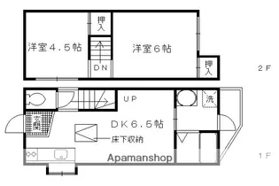 パルコーポ淀【4号室】の間取り