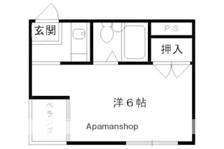 メゾン・タマミ【205号室】の間取り