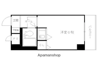 スぺリオン伏見【511号室】の間取り