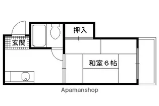 ピースハウス【103号室】の間取り