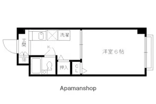 グラン・メゾン田【105号室】の間取り