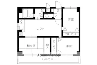 MOグロリーエイト【304号室】の間取り