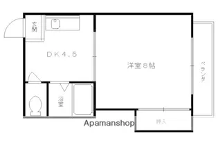 メゾン桃栄【2階】の間取り