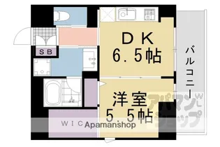 SHA MAISON 御幸町御池【605号室】の間取り