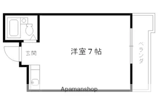 クイーンズコート郁【302号室】の間取り