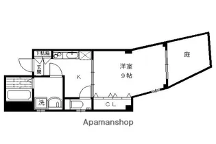 マンショントシェイレイ【1階】の間取り