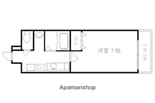 ROYAL烏丸【405号室】の間取り