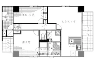 TAM’S Comfort【10階】の間取り