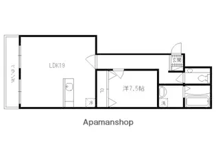 東医ビル【201号室】の間取り