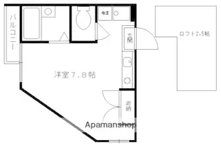 コンボ【2階】の間取り
