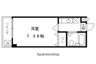IZUTSUYA久【3階】の間取り