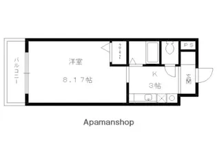 メッサジオ【302号室】の間取り