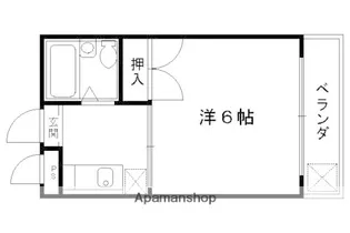 PLUM21【103号室】の間取り
