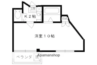 FOURSEVEN八条口【505号室】の間取り