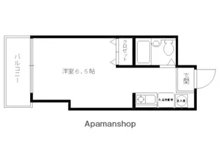 GLOIRE烏丸五条【1107号室】の間取り