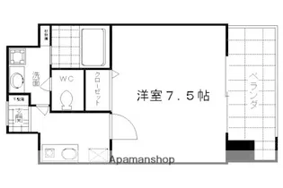 ROYAL京都駅前【403号室】の間取り