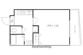 ステラマリスI【2階】の間取り